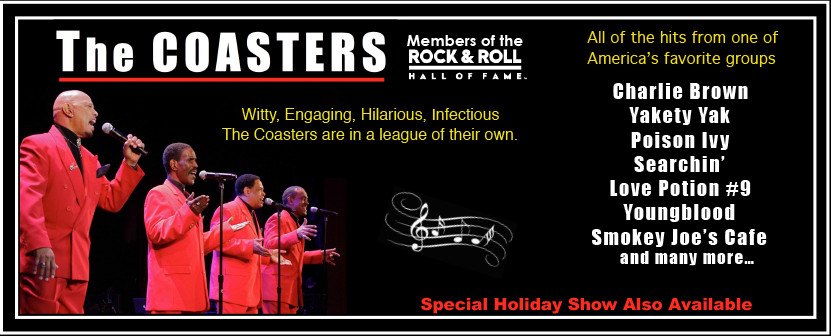 The Coasters; Members of the Rock & Roll Hall of Face